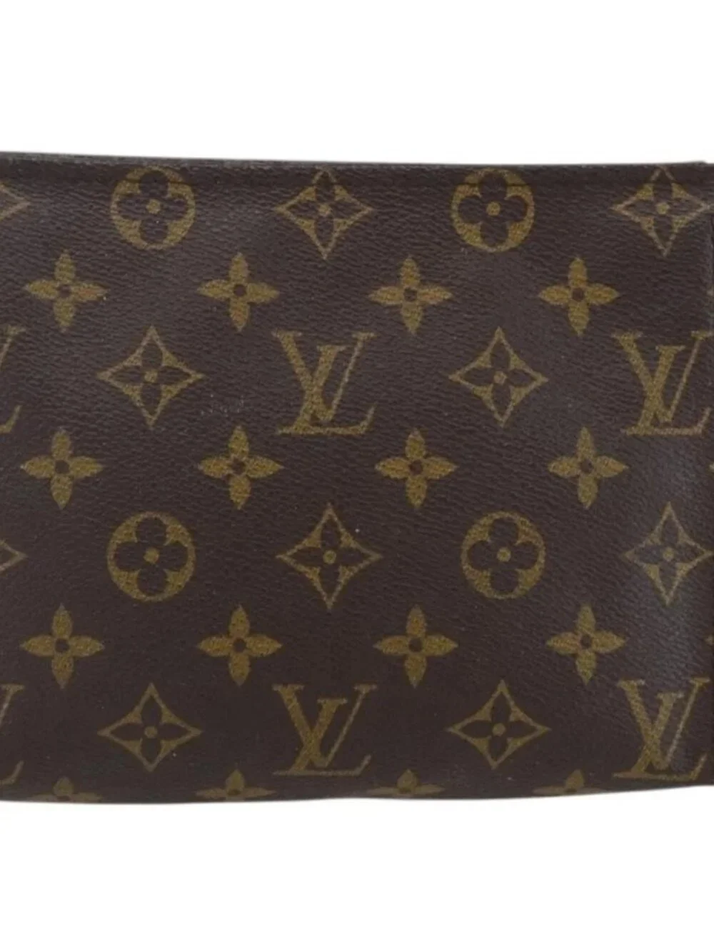 LOUIS VUITTON Monogram Poche Toilette 19 Pouch M47544 LV Auth 170581